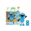 Lichtgevende blokjes en mannetje sesamstraat  - Cookie monster